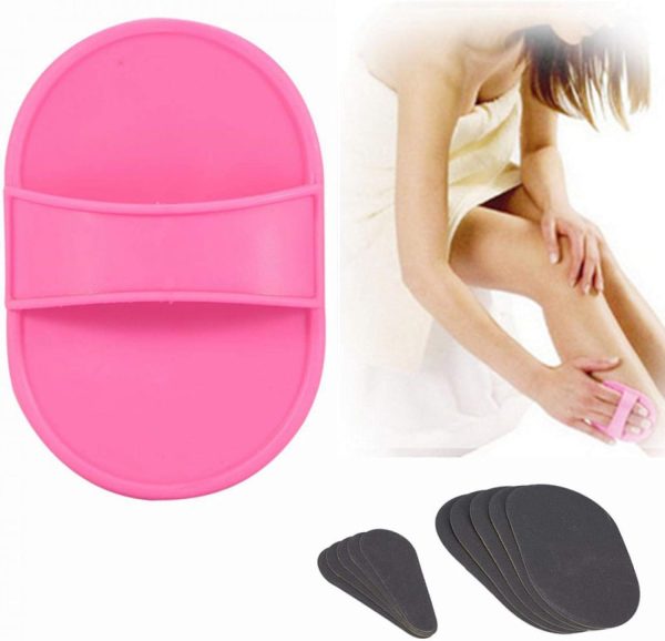 Facial Body Hair Removal Pad, Hair Removal Sanding Paper Abr...