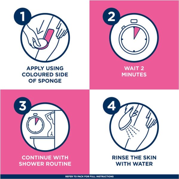 Veet In Shower Hair Removal Cream, Botanic Inspirations, Leg... - Image 9