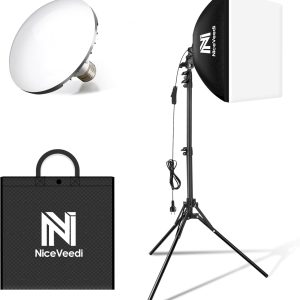 Softbox Lighting Kit, 16'' x 16'' Softbox Photography Lighti...