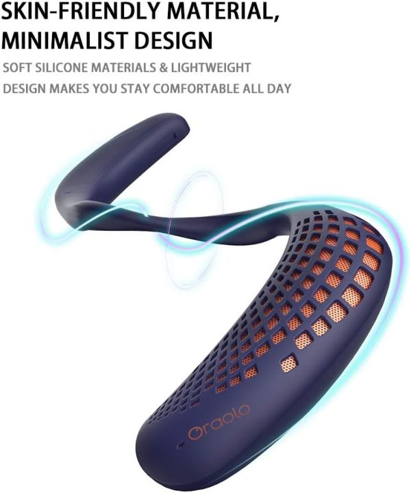 Oraolo Neckband Bluetooth Speakers, Wireless Wearable Speake... - Image 6