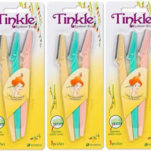 Tinkle Dermaplaning Tool 9ct, Dermaplane Razor for Women, Sa...