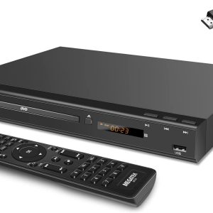 MEGATEK Region-Free HDMI DVD Player for TV, Compact CD/DVD P...