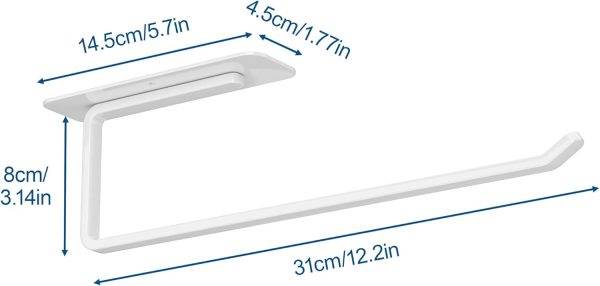 Paper Towel Holder Under Cabinet - Both Available in Adhesiv... - Image 6