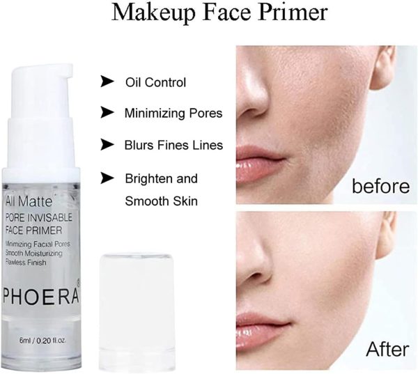PHOERA Foundation Makeup for Wome Full Coverage Foundation S... - Image 5