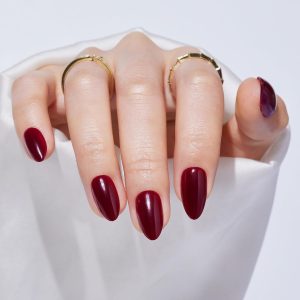 Red Press On Nails Short - Findigit Red Soft Gel Press on Na...