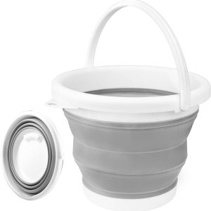 10L Collapsible Bucket and Mop Bucket, Folding Ice Buckets f...