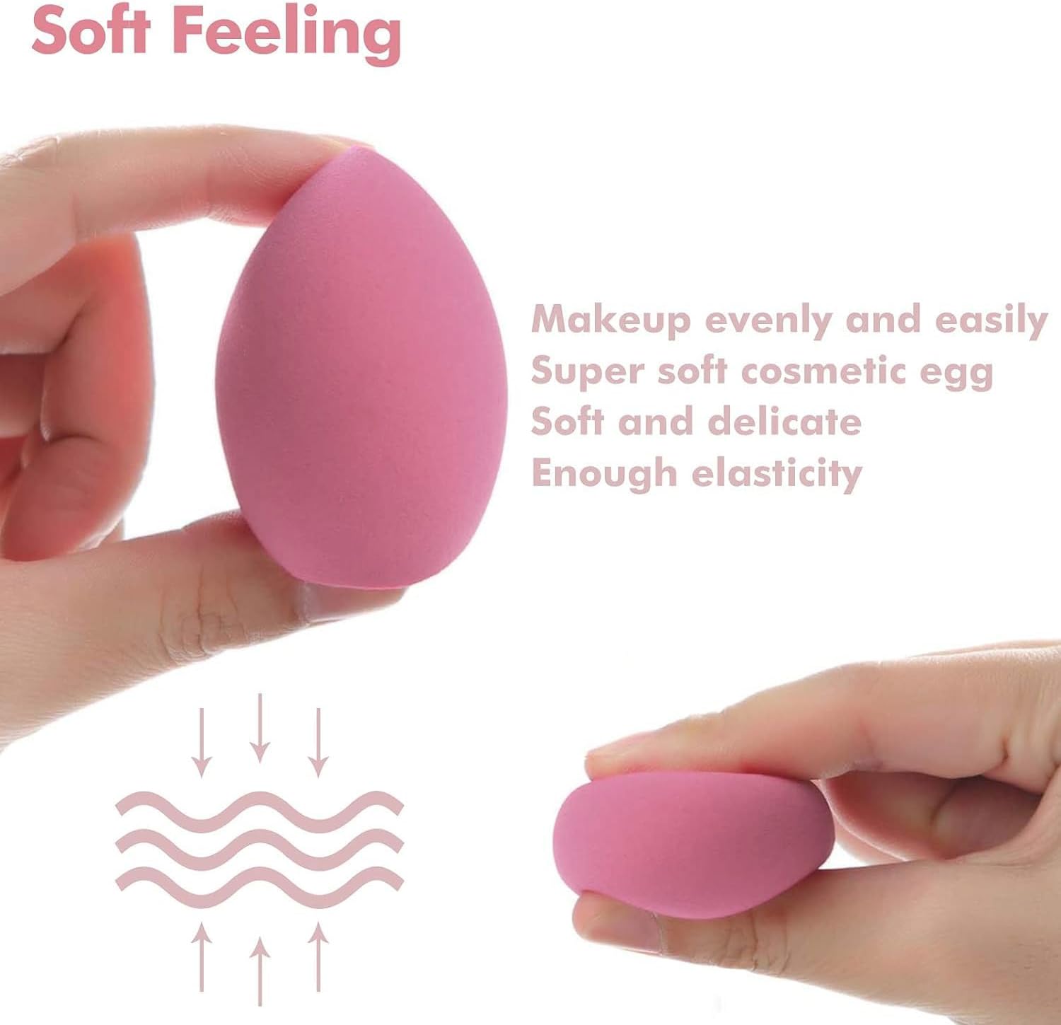 8 Pcs Makeup Sponges Blender Set Professional Beauty Sponge …