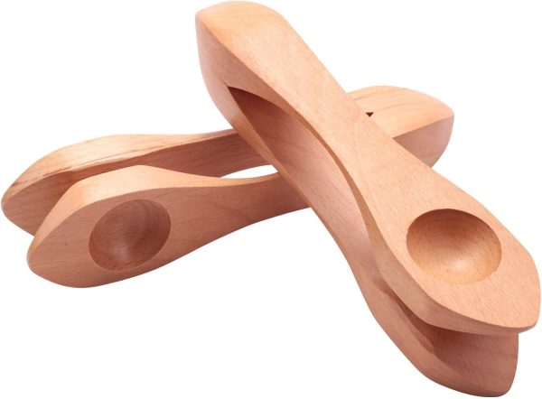 Generic 1PC Wooden Musical Spoons Folk Percussion Instrument... - Image 6