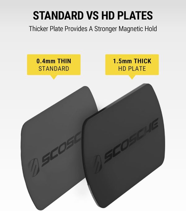 SCOSCHE MagicMount Magnetic-Mount Replacement Kit, Black - Image 5