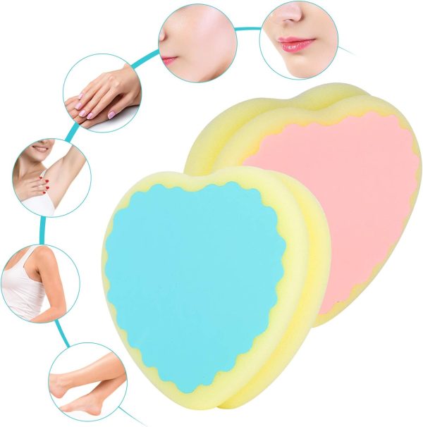 3 PCS Waxing Polishing Sponge Women Hair Removal Pad Depilat... - Image 7