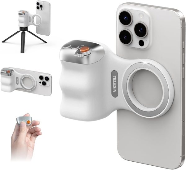 TELESIN Fun Shot Magnetic Phone Camera DSLR Style Shutter Gr...