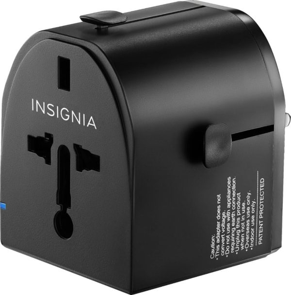 Insignia Travel Adapter Converter BL - Image 6