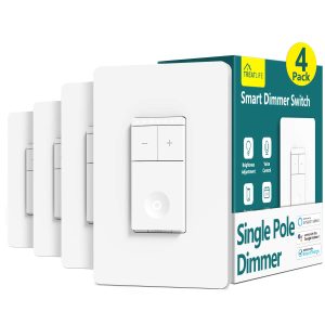 TREATLIFE Smart Dimmer Switch, Single Pole Smart Light Switc...