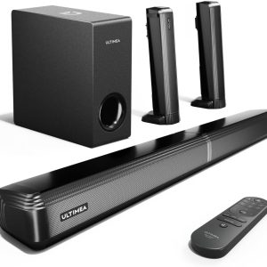 ULTIMEA 4.1ch Sound Bar for Smart TV with Subwoofer, Peak Po...