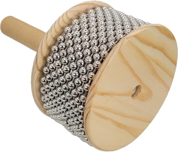 RsNifti Cabasa Wooden Percussion Instrument Hand Shaker Musi... - Image 6