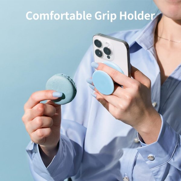 Sinjimoru for MagSafe Phone Grip, Soft Silicone Magnetic Fin... - Image 8