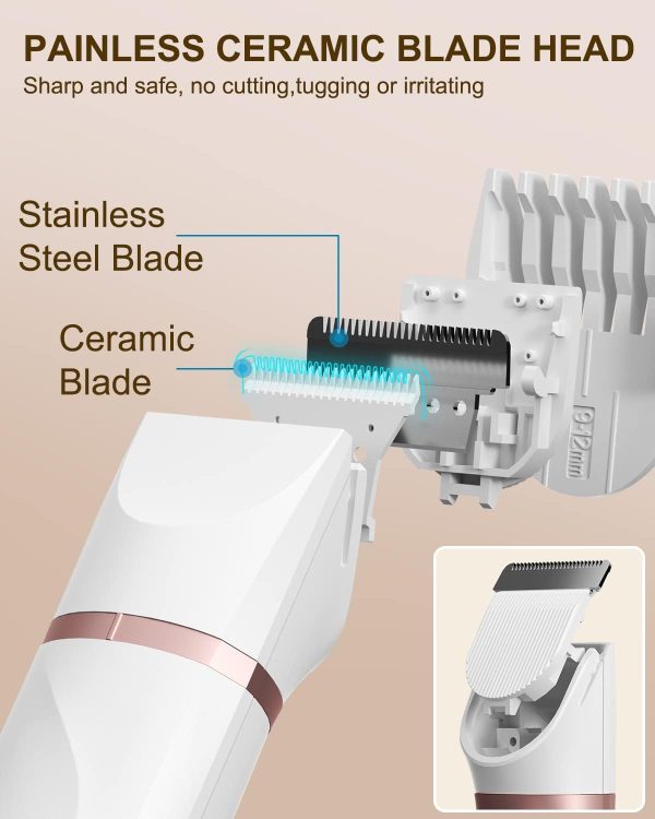 AREYZIN Bikini Trimmer Pubic Hair Trimmer for Women Legs Bik... - Image 8