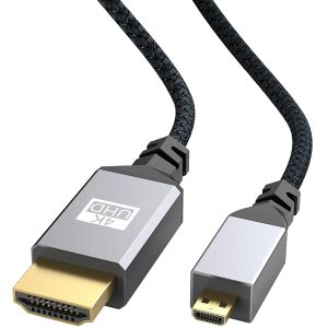 Bmoste HDMI to Micro HDMI Cable 4K 2160P 60Hz 6.6feet(2meter...
