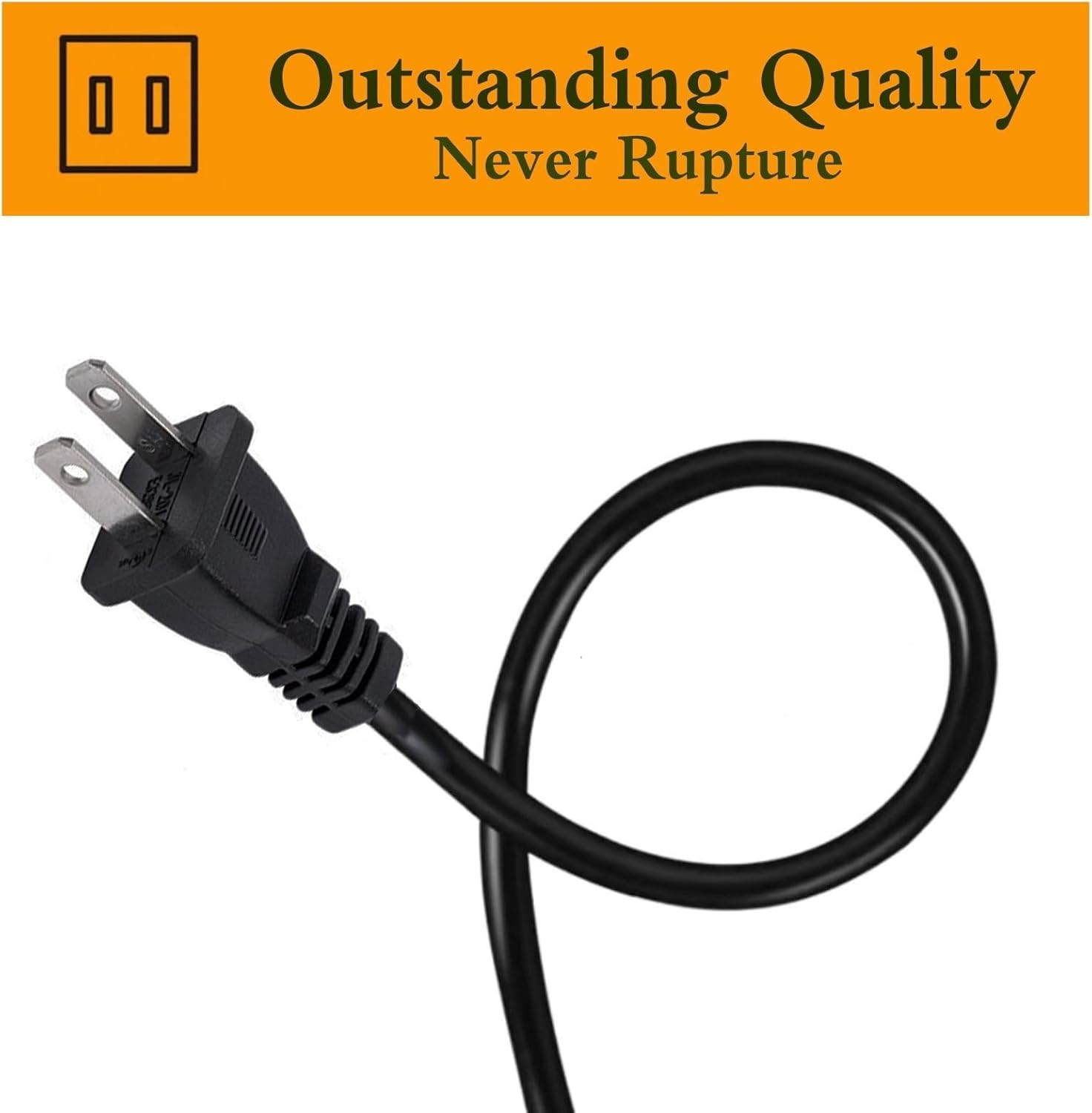 AC Speaker Power Cord Charger Cable for ONN 100008736, Party…