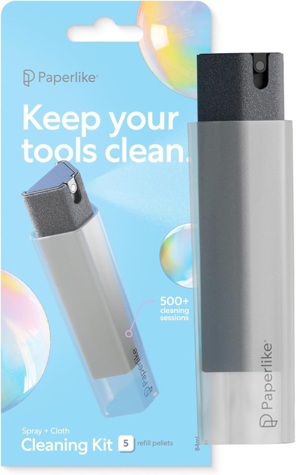 Paperlike All-in-One Cleaning Kit - Refillable Microfiber Sp...