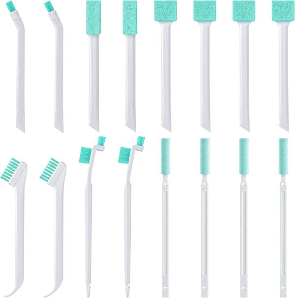 Lumkew Small Cleaning Brushes for Small Spaces, Tiny Househo...