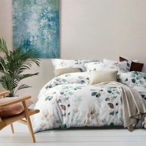 MILDLY 100% Egyptian Cotton Duvet Cover Sets, Gradient Teal ...