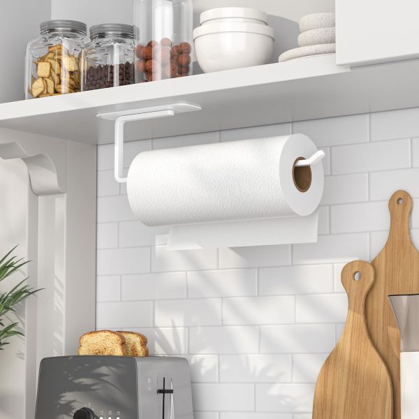 Paper Towel Holder Under Cabinet - Both Available in Adhesiv... - Image 7