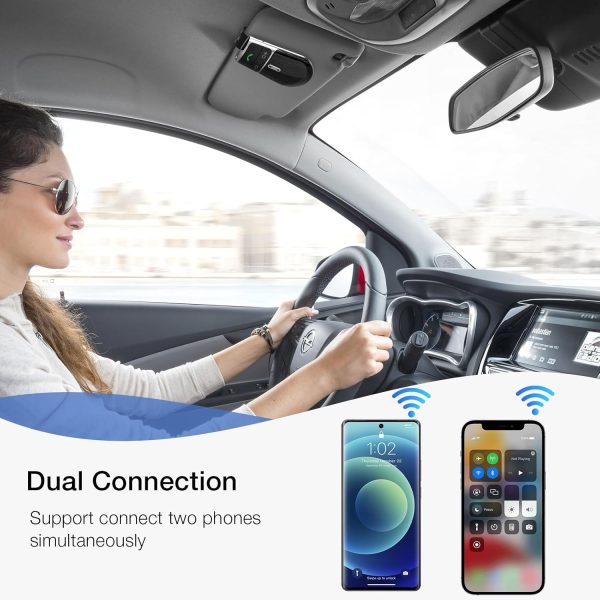 Bluetooth Car Speaker for Cell Phone, SUNITEC Hands Free Blu... - Image 4