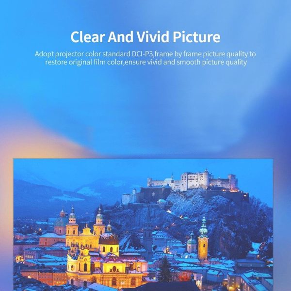 Joyzan Mini Projector, Portable Outdoor Movie Projector Smar... - Image 6