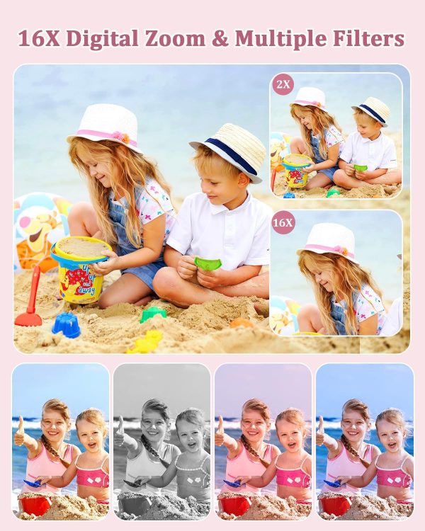 Digital Camera, Autofocus 50MP Vlogging Camera with 32G TF C... - Image 6