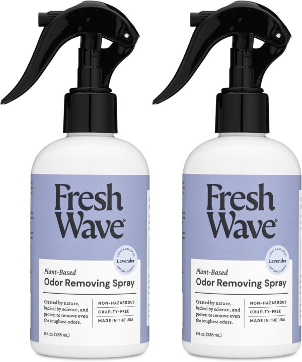 Fresh Wave Lavender Odor Eliminator Spray & Air Freshener, 8...