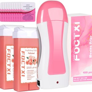 Roll on Wax Kit, Wax Roller Kit for Hair Removal, Waxing Ｋit...
