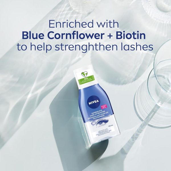 NIVEA Express Eye-Makeup Remover, 125ml - Image 5