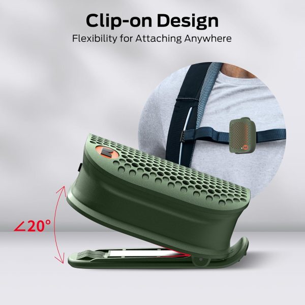 Monster Blaster Micro Clip on Bluetooth Speaker, Wireless We... - Image 3