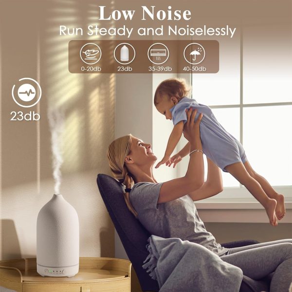 Diffuserlove Ceramic Diffuser 160ml Essential Oil Diffusers ... - Image 6