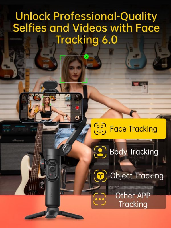 AOCHUAN 3-Axis Gimbal Stabilizer for Smartphone with RGB Mag... - Image 4