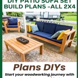 Patio Sofa Set Build Plans