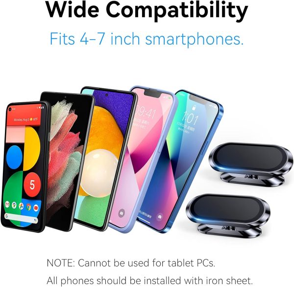 【2-PACK】Magnetic phone holder for car, [ Super Strong Magnet... - Image 8
