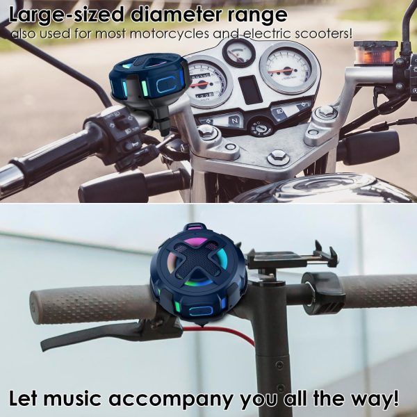 XLeader Portable Bluetooth Speaker with Handlebar Mount for ... - Image 5