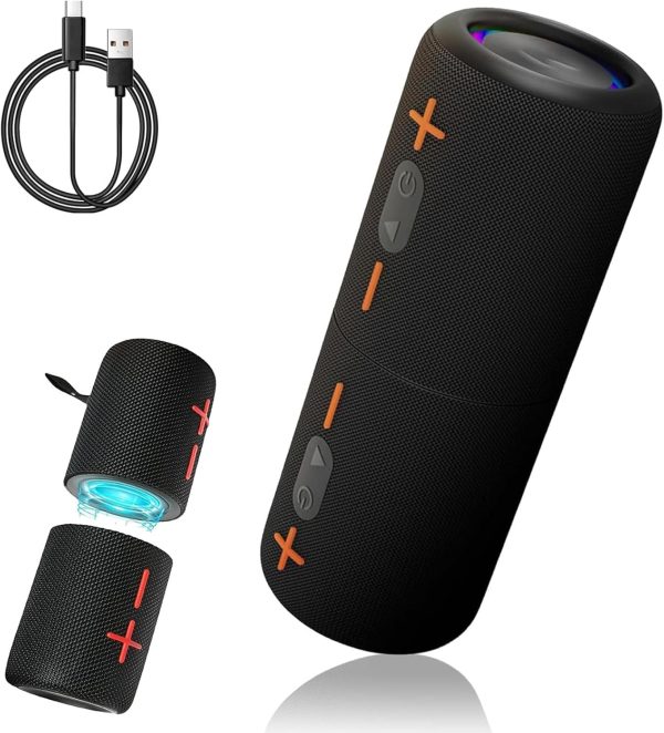 2 in 1 Portable Splittable Bluetooth Speaker, Magnetic 2 in ...