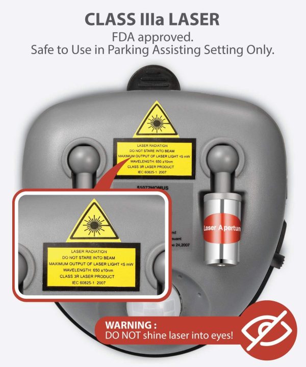 Fosmon (Wider Angle Upgrade) Dual Laser Garage Parking Assis... - Image 5