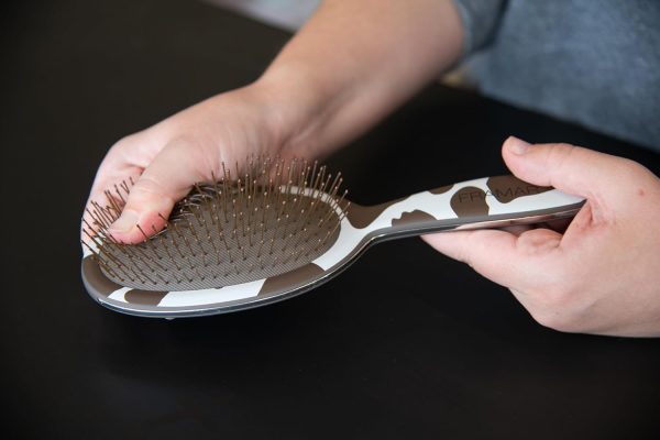 FRAMAR Cow Print Detangling Hair Brush – Hair Brush For Wome... - Image 5