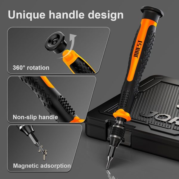 JOREST 38Pcs Precision Screwdriver Set (S2 Steel), Tool Kit ... - Image 2