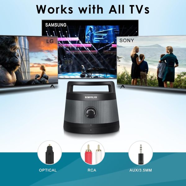 SIMOLIO Digital Assisted Hearing Amplifier Wireless TV Speak... - Image 4