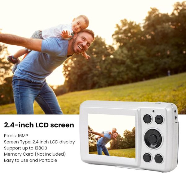 Retro Digital Camera for Photography, HD 1080P 16MP Vlogging... - Image 3