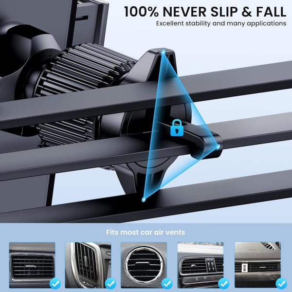 Car Phone Holder [Upgrade Suction Cup & Stable Clip] Phone M... - Image 4