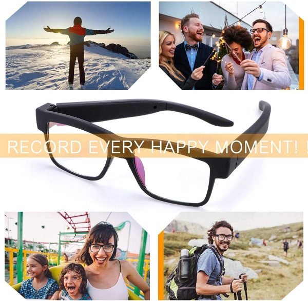 Smart Wearable Video Camera Glasses with 1080p Camera for Ou... - Image 5