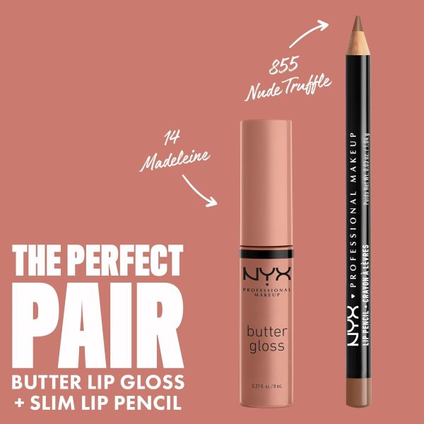 NYX Professional Makeup Butter Gloss, Silky smooth non-stick... - Image 4