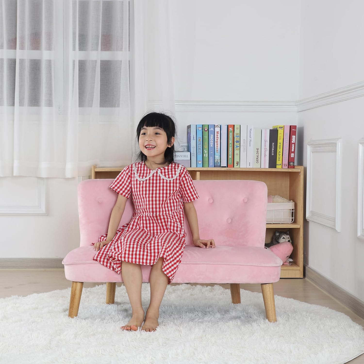 Kid Couch/Toddler Couch/Baby Couch/Big Kid Sofa Couch for 2-…