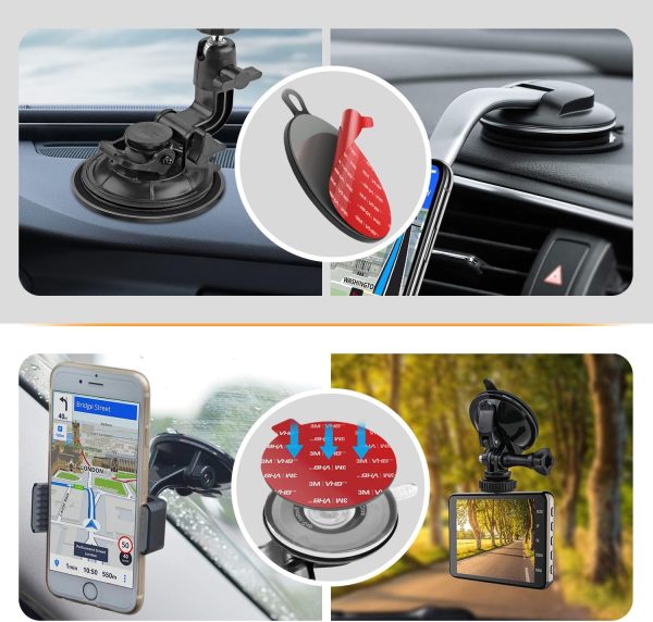 Dashboard Pad Mounting Disk for Suction Cup, Large Plastic 3... - Image 9
